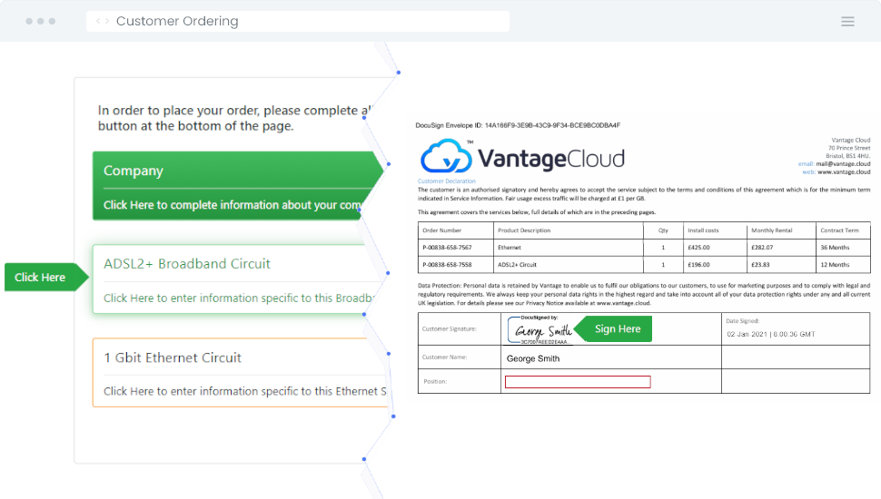 Capture Forms and Electronic Signatures